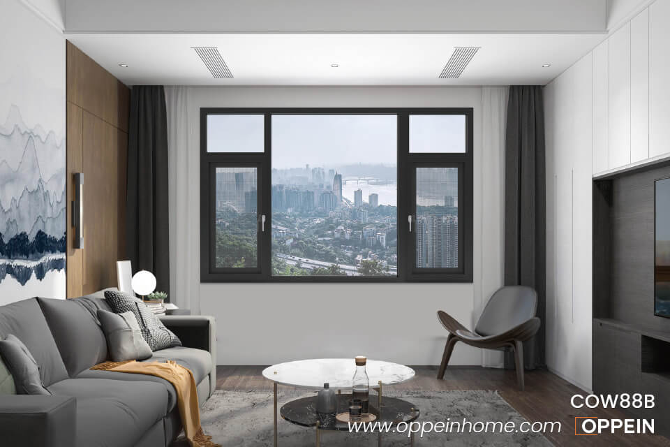 Cửa sổ nhôm thiết kế mới COW88B